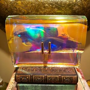 Wow bag. Irredesent color-change purse. Changes color depending on the light.